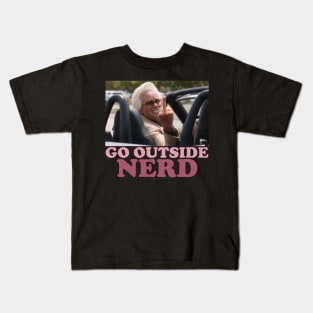 Go Outside Nerd Kids T-Shirt